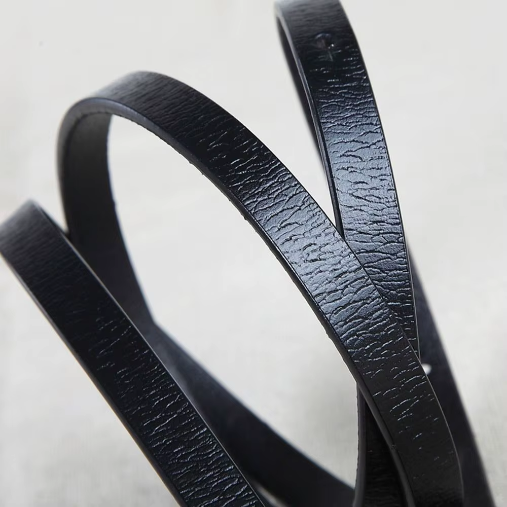 Ceinture en cuir véritable pour femmes