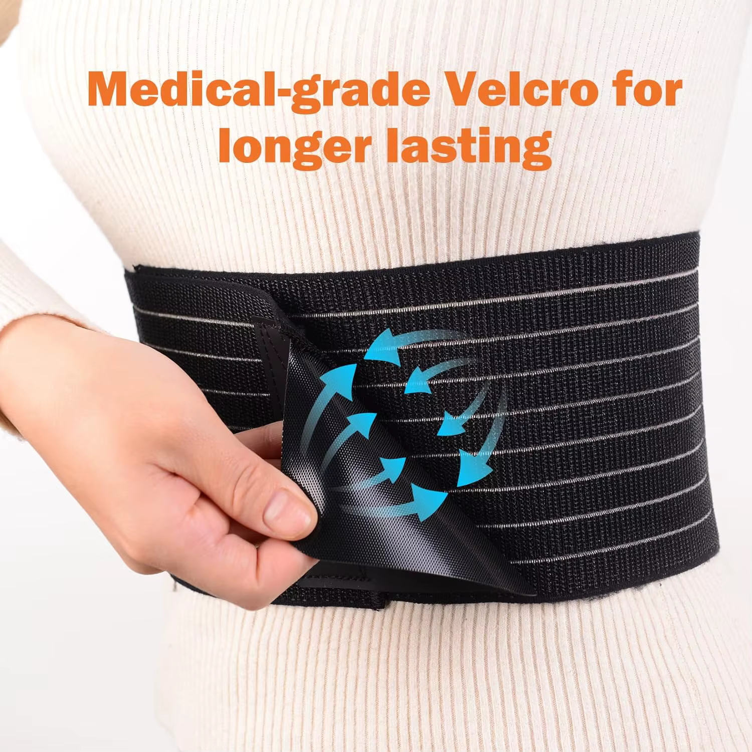 Ceinture de hernie ombilicale, liant abdominal avec coussin de support de hernie, nombril, ventral, épigastrique, incisionnel, nombril