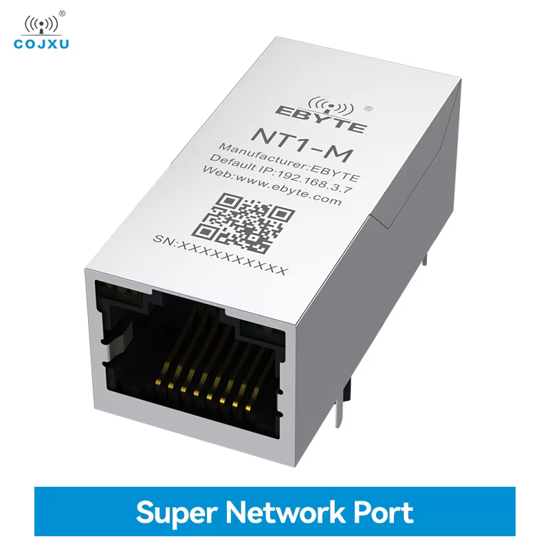 Module de port réseau série TTL vers Ethernet COJXU NE2-T1M NT1-M Passerelle Modbus TCP vers RTU Communication IoT MQTT Série vers RJ45