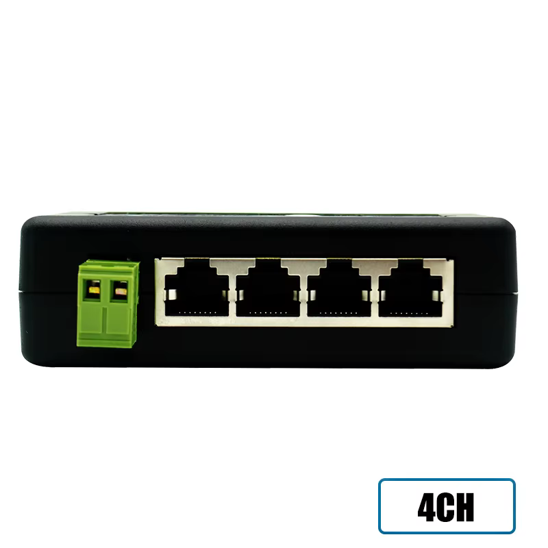 Injecteur POE 4Ports 8 Ports séparateur POE pour réseau de vidéosurveillance caméra POE alimentation sur Ethernet IEEE802.3af offre spéciale
