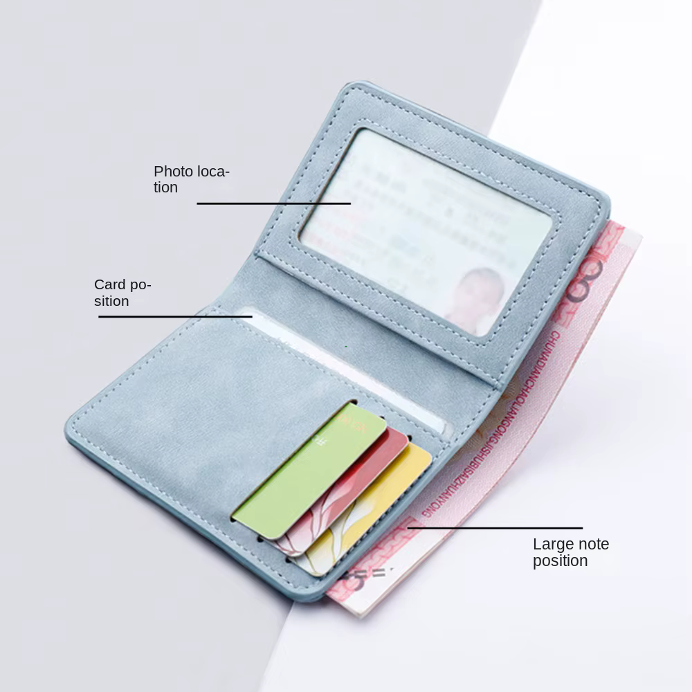 Hommes/femmes mode portefeuille ID/porte-carte de crédit