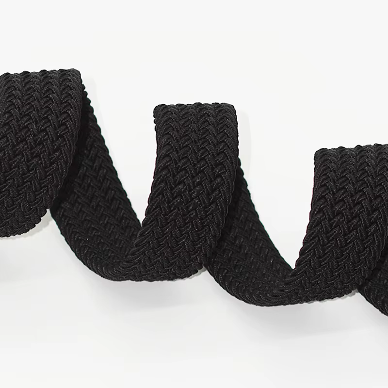 Ceinture tissée élastique pour hommes