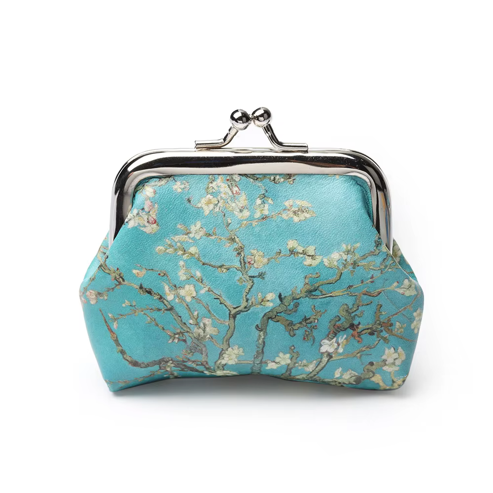 Petit porte-monnaie avec peinture à l'huile Van Gogh