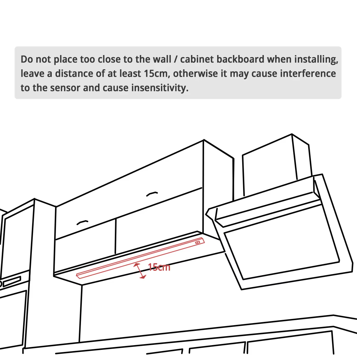 Barre lumineuse LED avec interrupteur à gâchette sans contact à onde manuelle, éclairage sous le comptoir, lampe de nuit alimentée par prise USB pour bureau, évier, établi