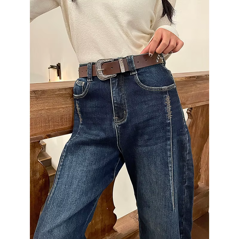 ELFSACK Ceinture étoile 3D vintage en métal massif pour femme