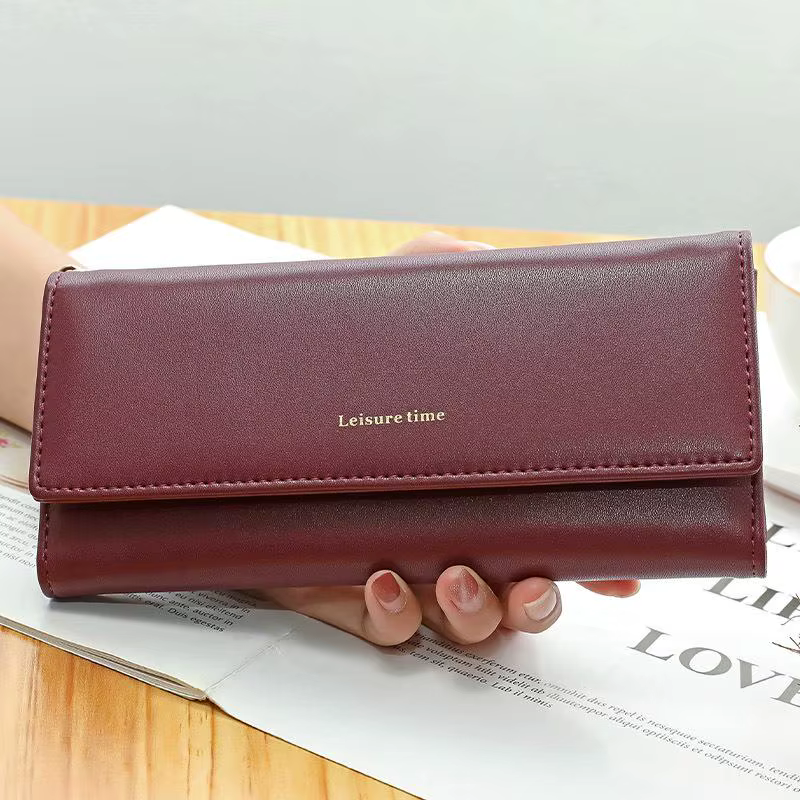 Portefeuille long pour femme