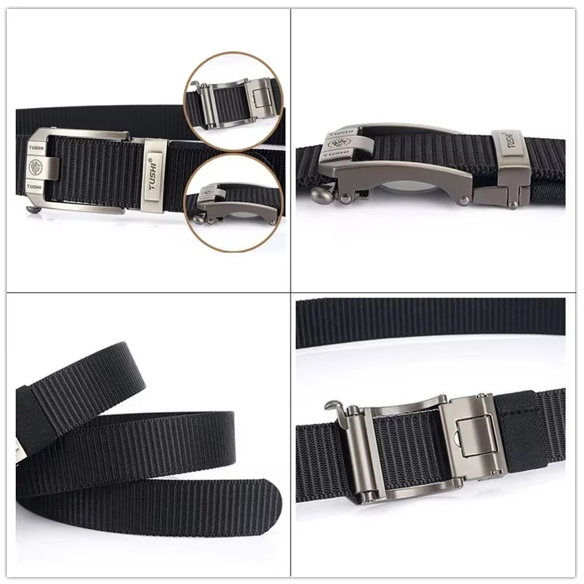 Ceinture de structure automatique en métal pour hommes