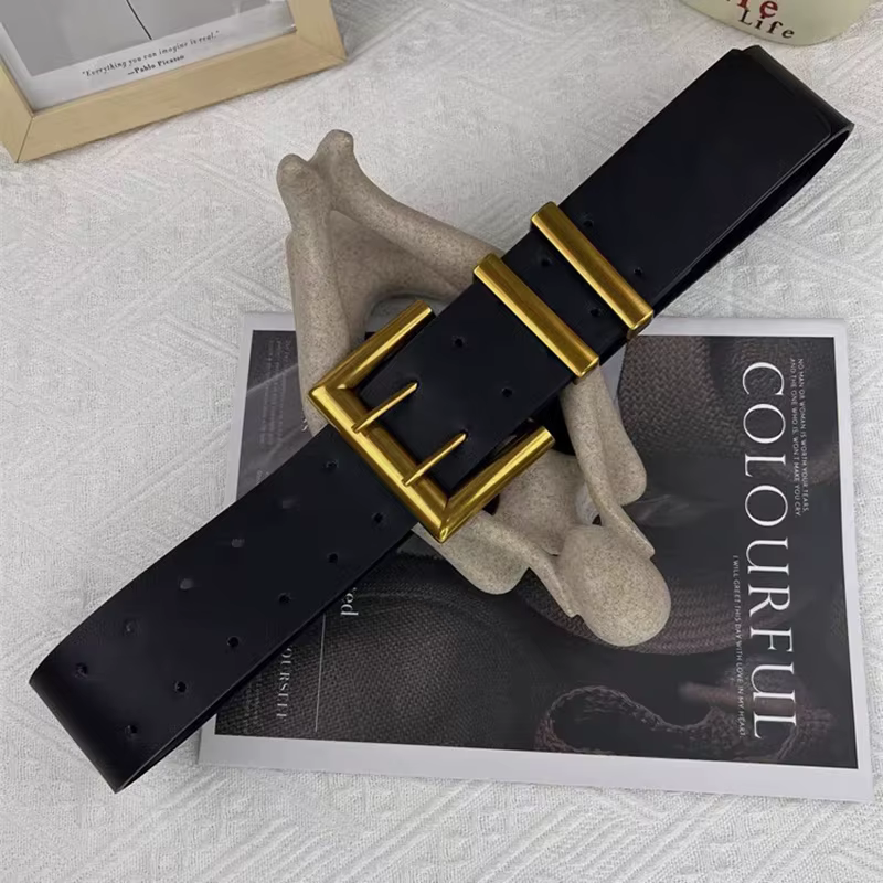 Ceinture large vintage pour femme