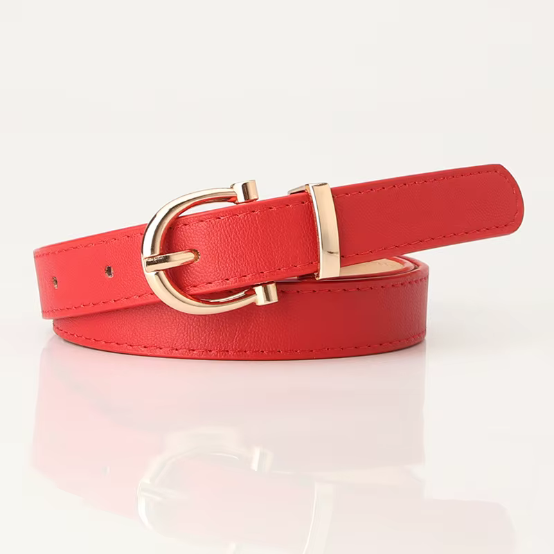Ceinture en cuir de luxe pour femme