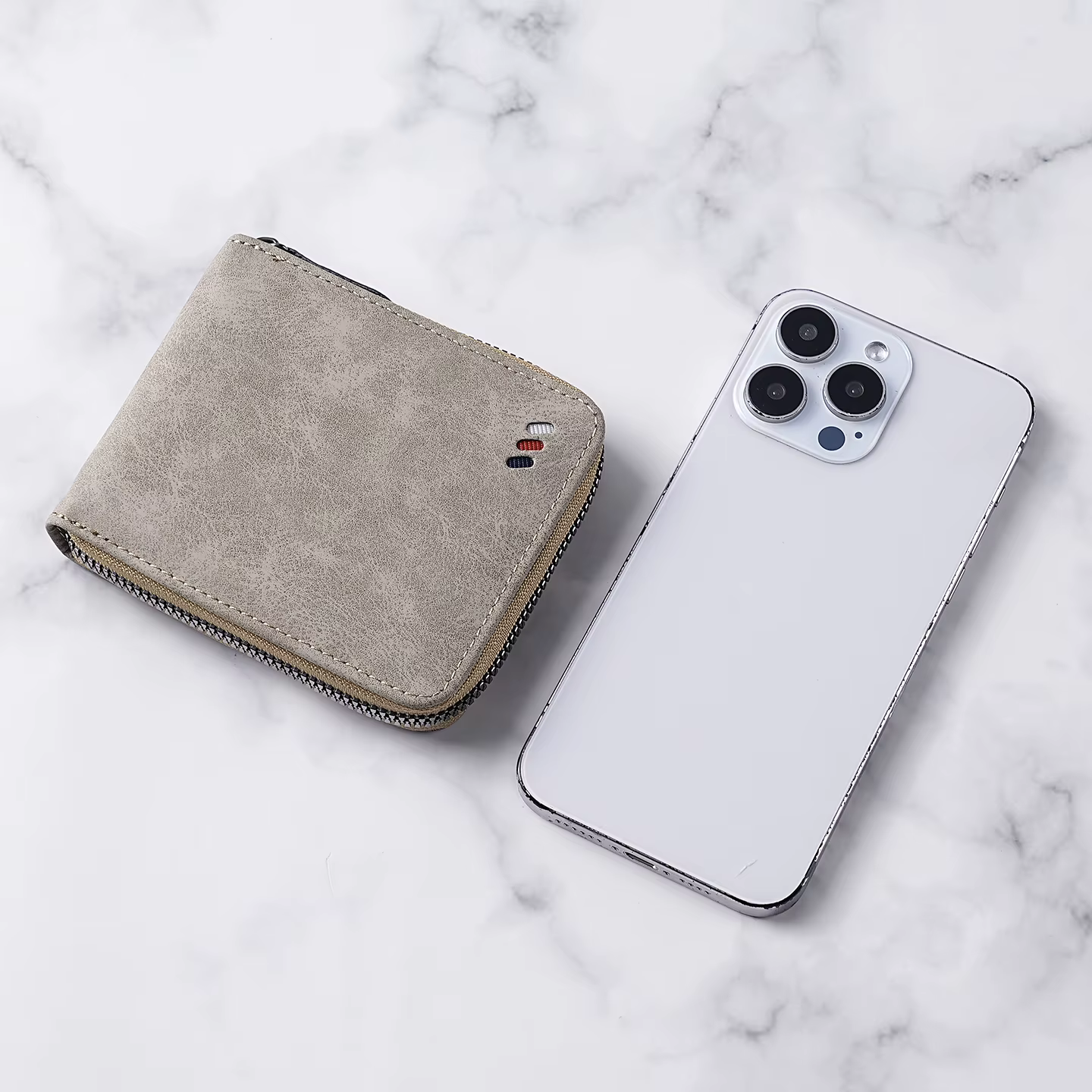 Nouveau portefeuille pour hommes de grande capacité-organisateur multi-cartes avec fonctionnalités antivol