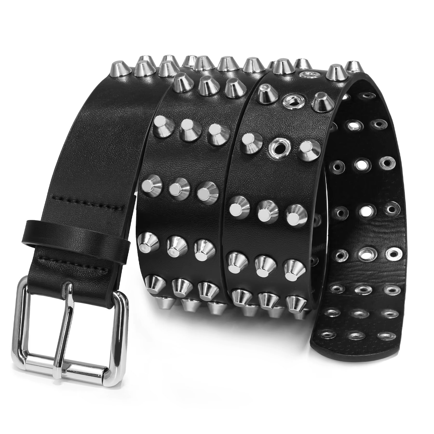 Ceinture cloutée Y2K pour femmes et hommes