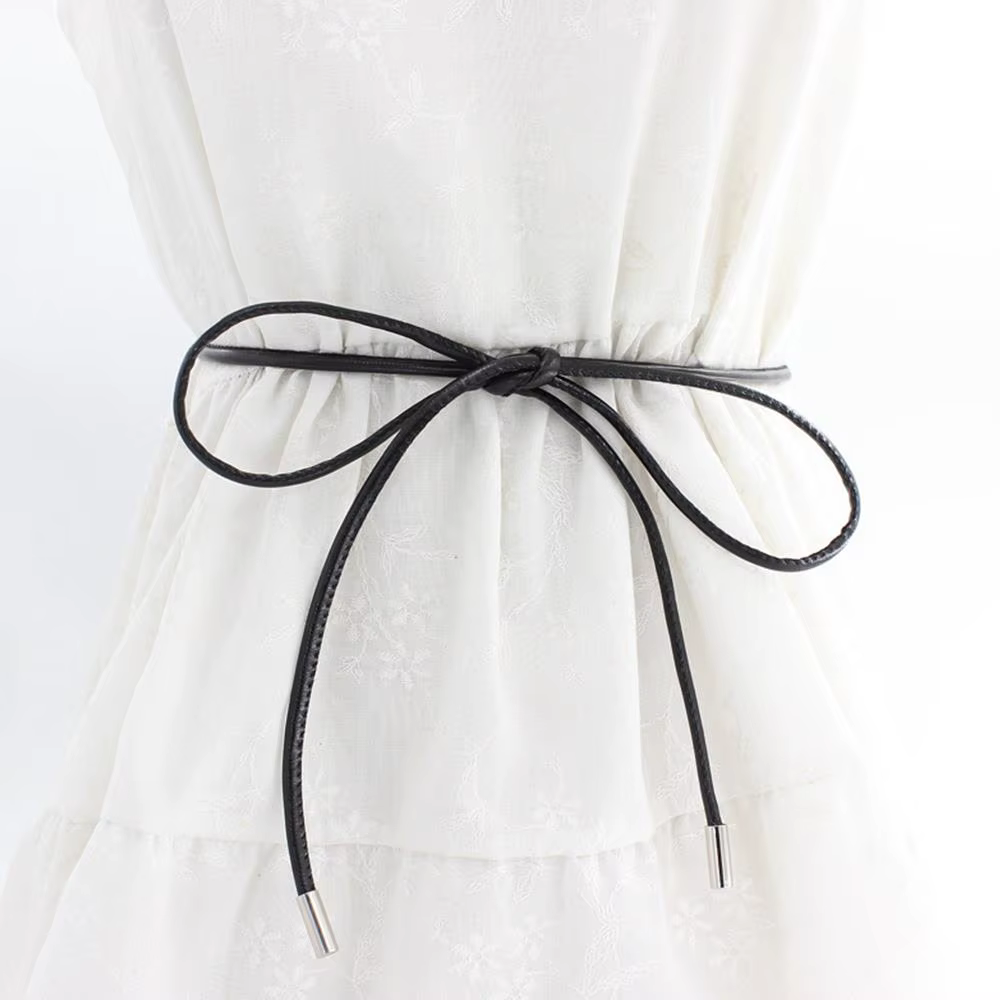 Ceinture en corde à nœud fin pour femmes