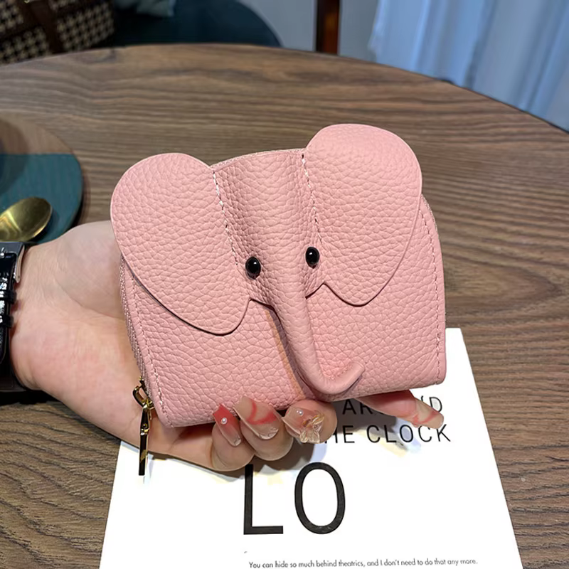 Porte-cartes en cuir PU pour femme