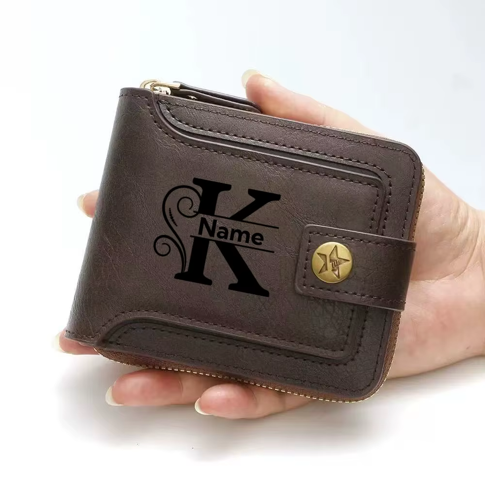 Portefeuille personnalisé pour homme