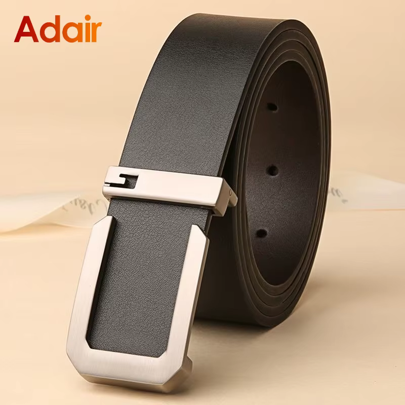 Hommes ceintures en cuir véritable Bussines créateur de mode ceinture de luxe marque décontractée