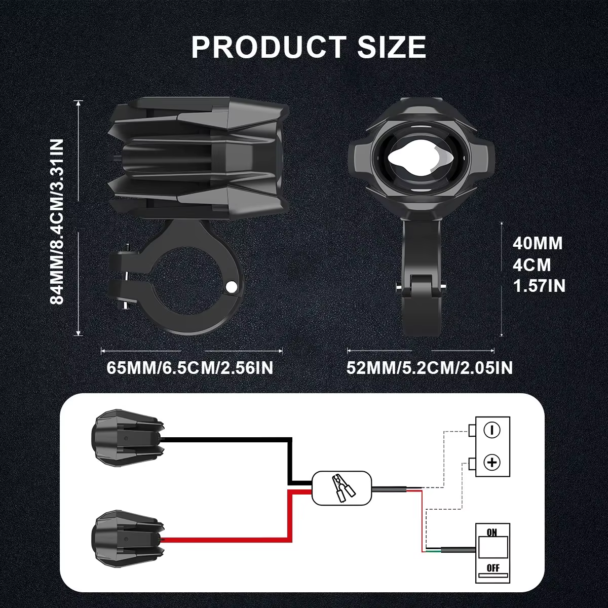 Feu de conduite Laser longue portée pour moto, Super phare antibrouillard avant pour BMW Honda Yamaha Suzuki 4x4 ATV camion vélo SUV