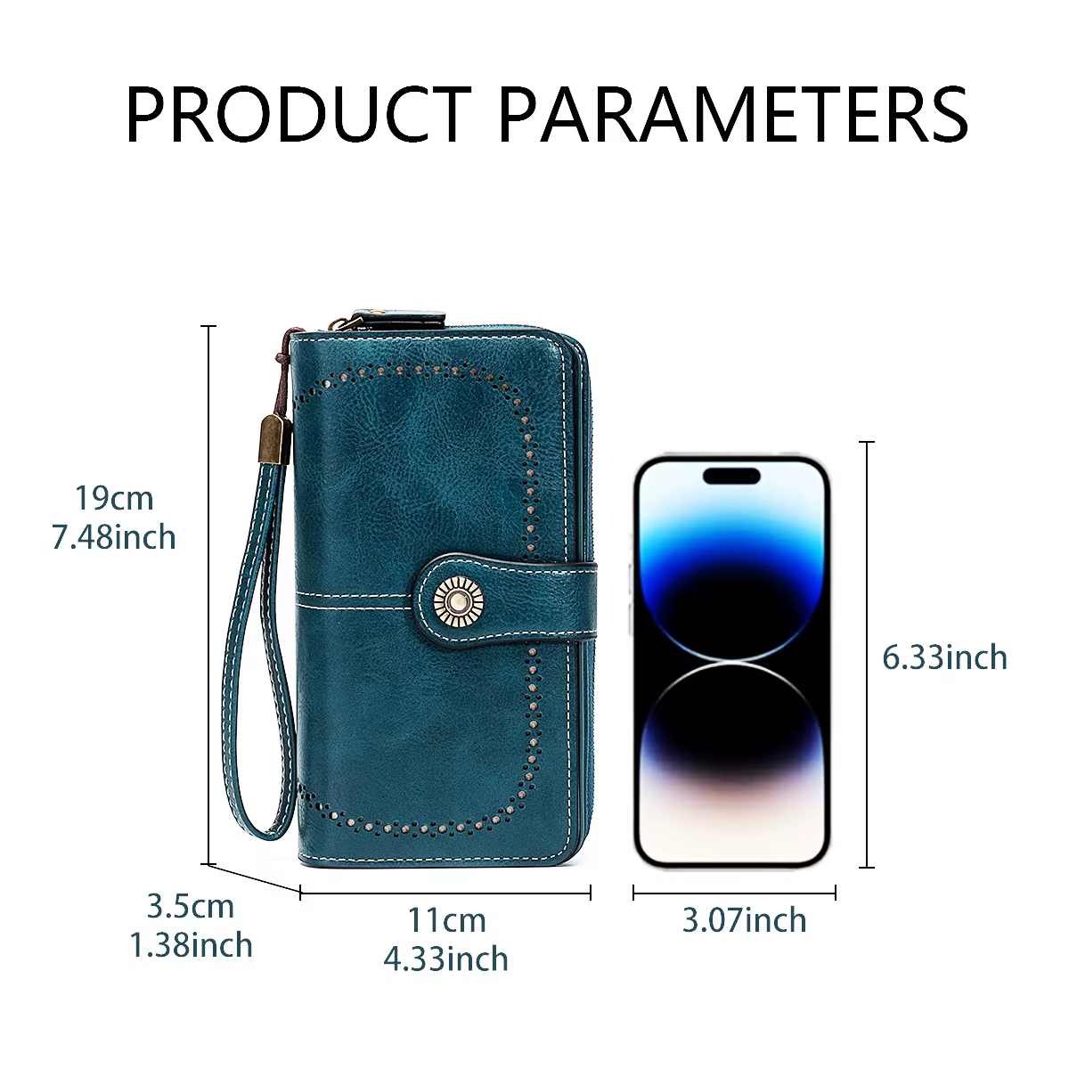 Portefeuille antivol Rfid pour hommes et femmes