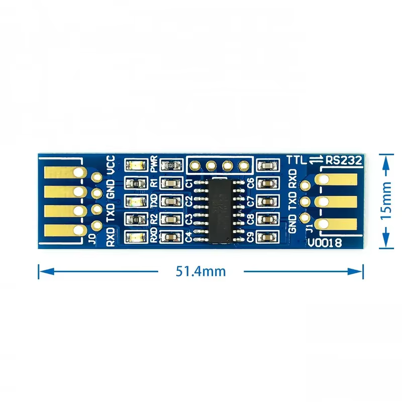 Module RS232 SP3232 TTL vers RS232, ligne de brosse RS232 vers TTL, Module de Port série