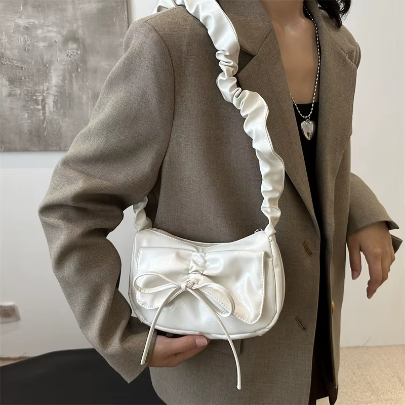 Sacs à main en cuir PU souple pour femmes
