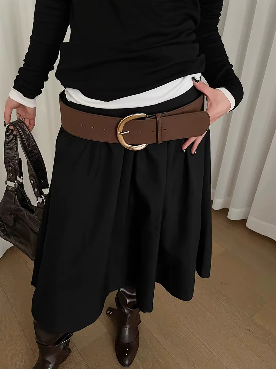 Ceinture large pour femmes
