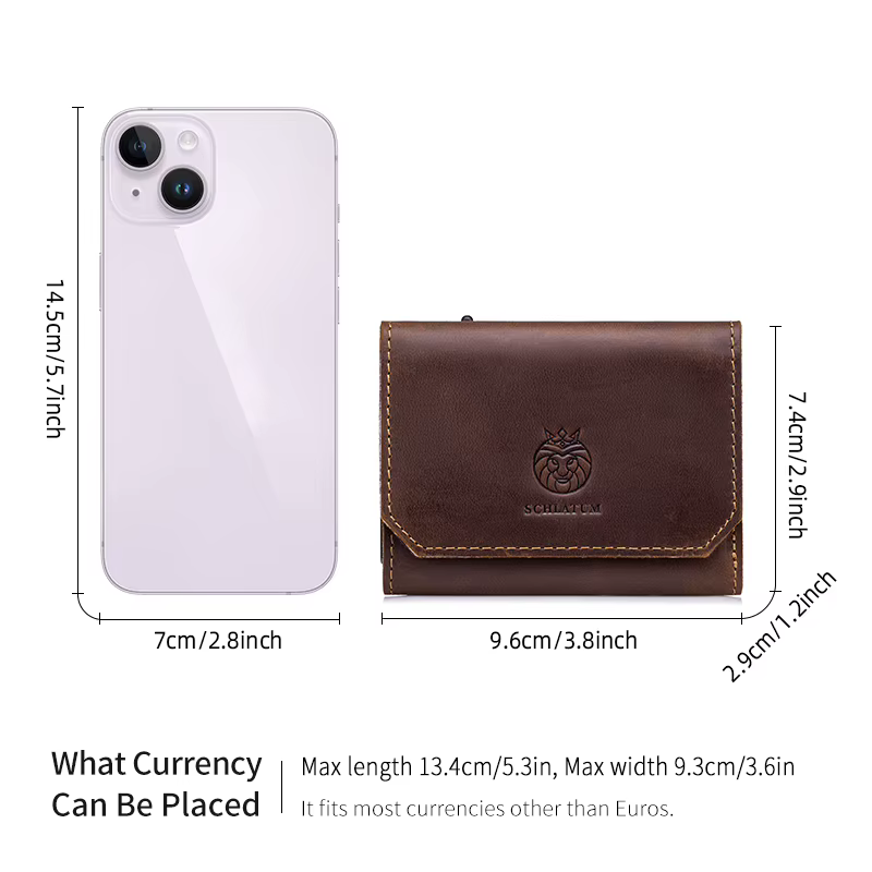 Porte-cartes en métal, portefeuille pop-up pour homme