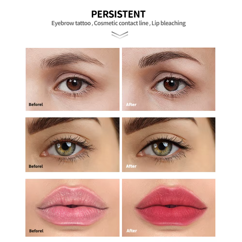 Lushcolor 12ml Pigment Semi-Crémeux Inorganique pour Tatouage, Maquillage Permanent, Encres Manuelles de Microblading pour Lèvres, Sourcils, Eyeliner – Beauté