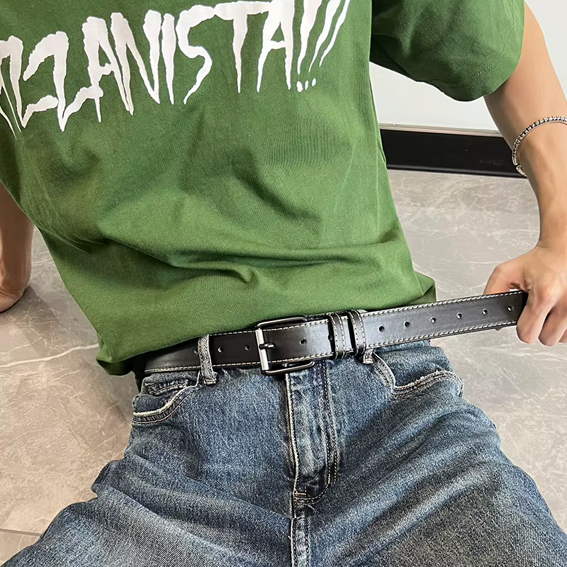Ceinture pour hommes, ceinture simple
