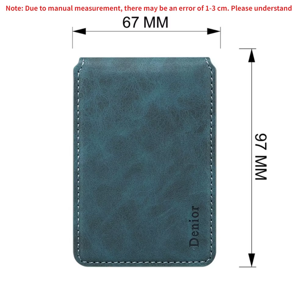 Porte-cartes en cuir pour hommes