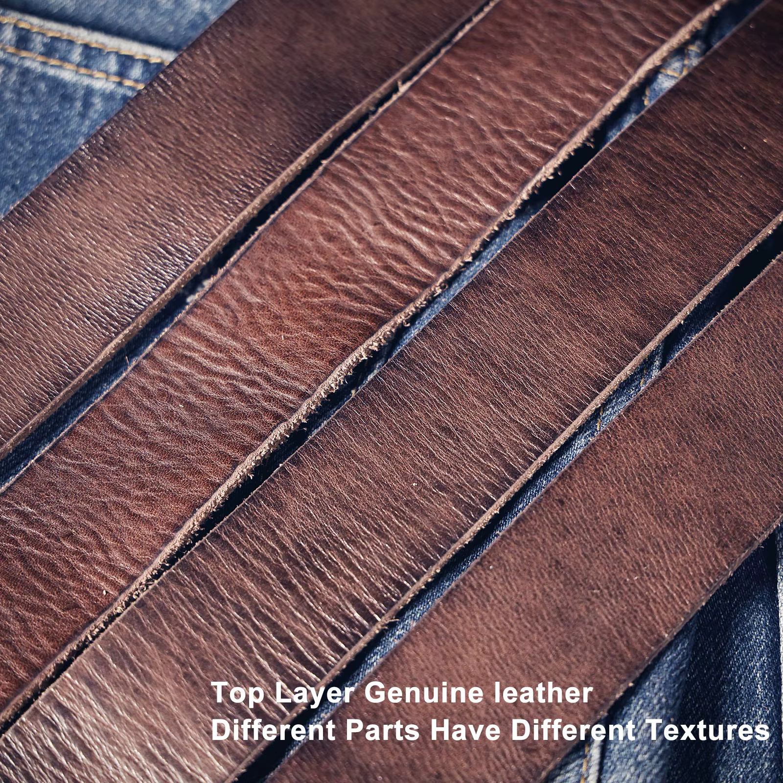 Ceinture en cuir de vachette véritable rétro décontractée pour homme avec boucle à ardillon et boîte cadeau, ceinture pour étudiant, ceinture classique simple