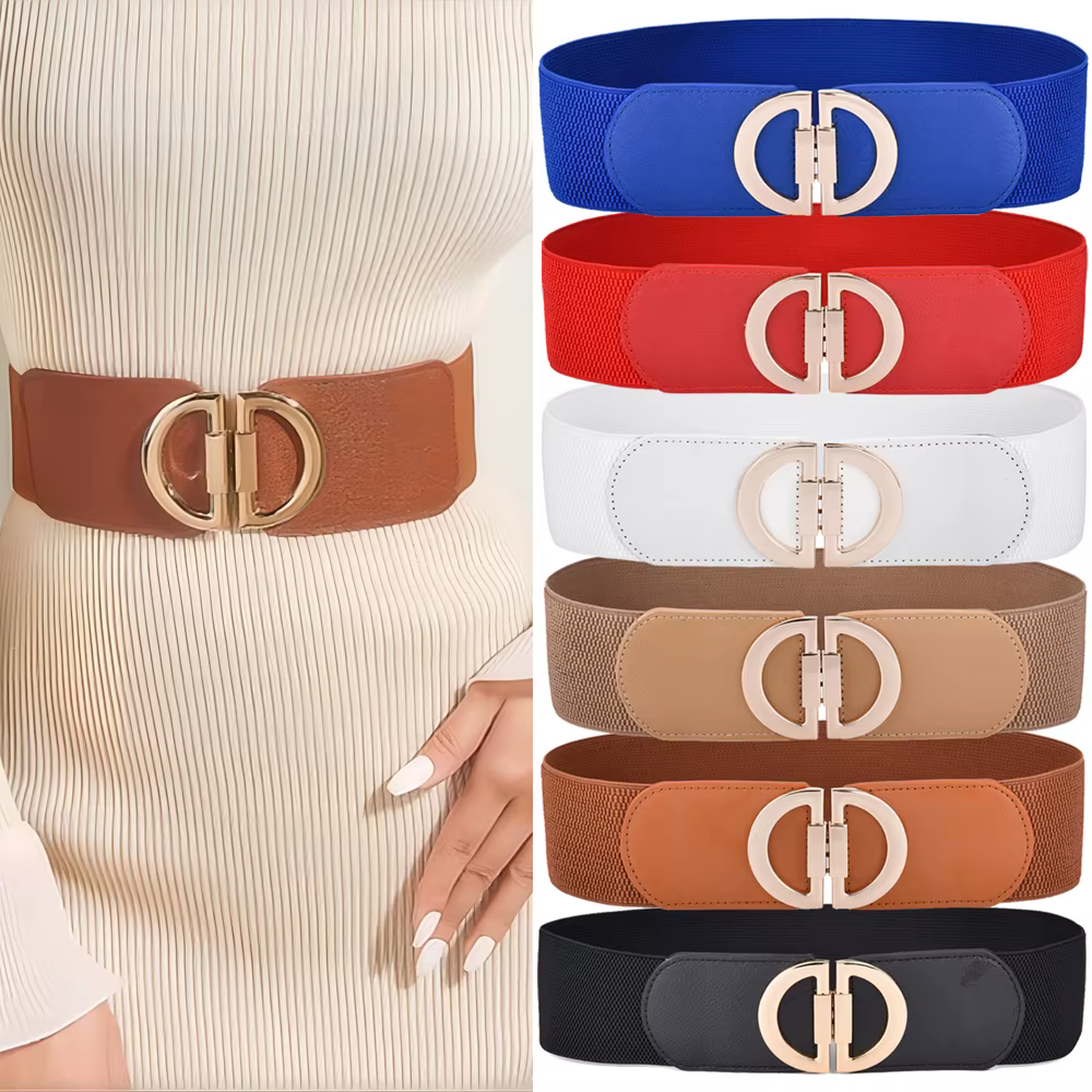 Ceinture élastique fine pour femmes