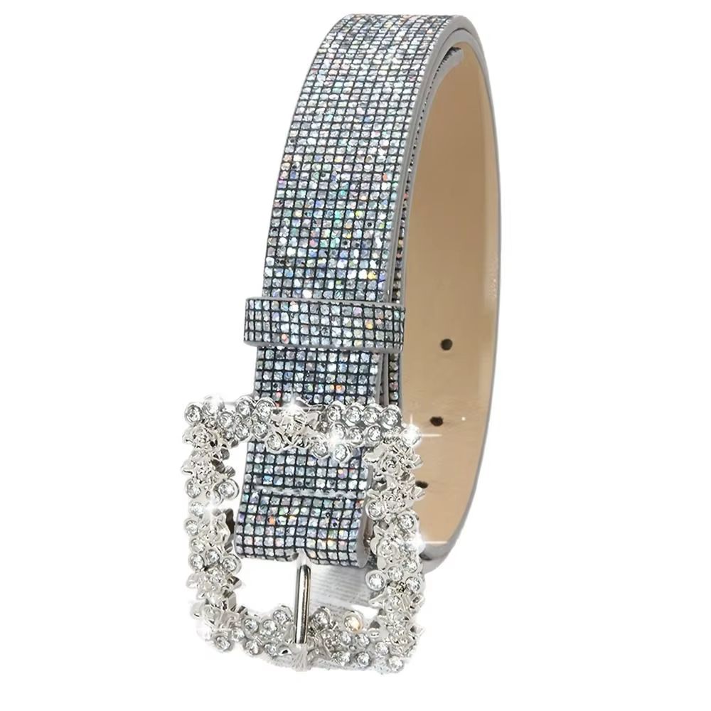 Ceinture scintillante en strass