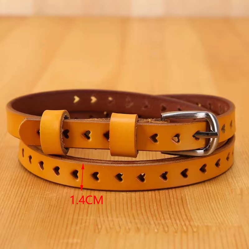 Ceintures pour femmes en cuir véritable