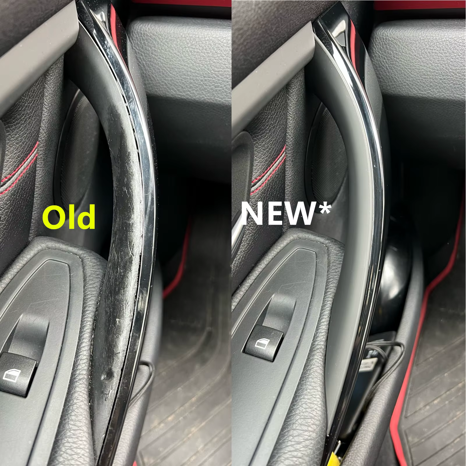 Poignée de porte de voiture avant droite gauche droite noir mat, pour BMW série 3 4 F30 F31 F32 F33 F34 F36 F80 F82 M3 M4 2012 – 2018