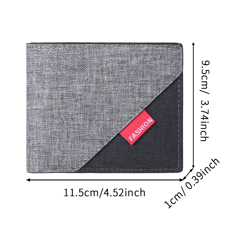 Portefeuille compact pour homme