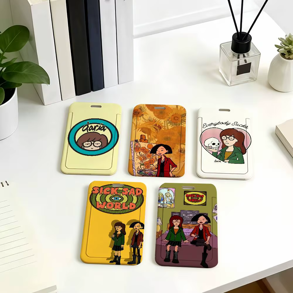 Porte-cartes D-Daria à motif dessin animé
