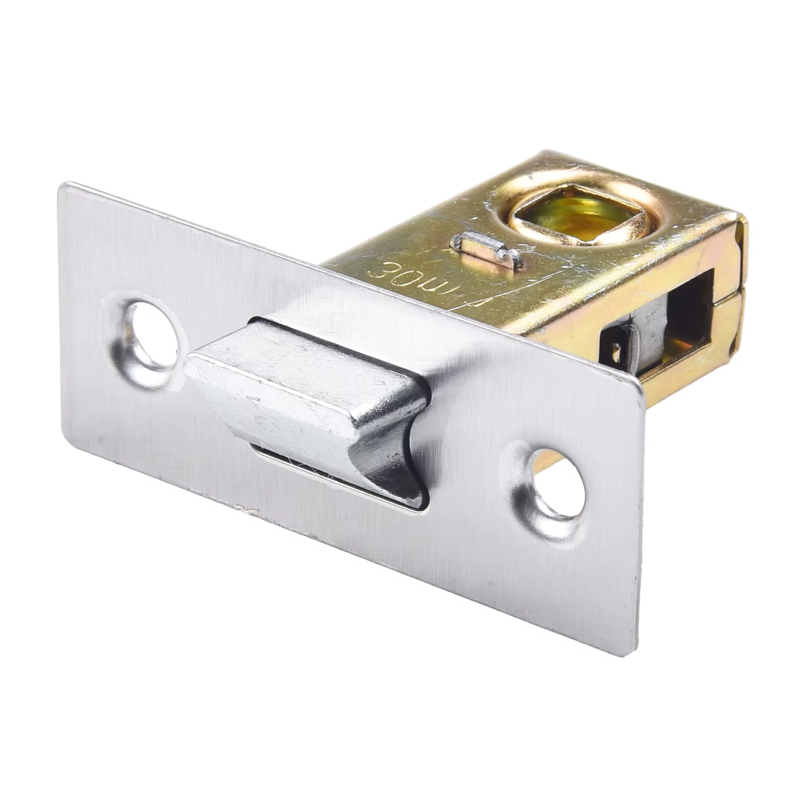 Loquet tubulaire de porte Mortice, installation de boulon interne, loquet à ressort plat pour utilisation avec leviers de porte avec boulon à travers la installation, Imp domestique