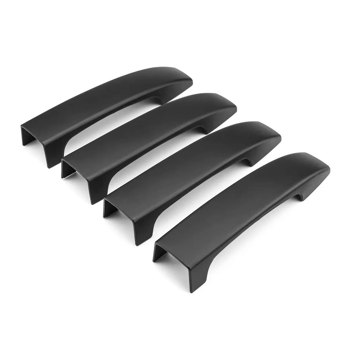 Couvercle de poignée de porte noir mat, 9 pièces, garniture pour Land Rover Range Rover L322 2002 2003 2004 2005 2006 2007 2008 2009 2010 2011 2012