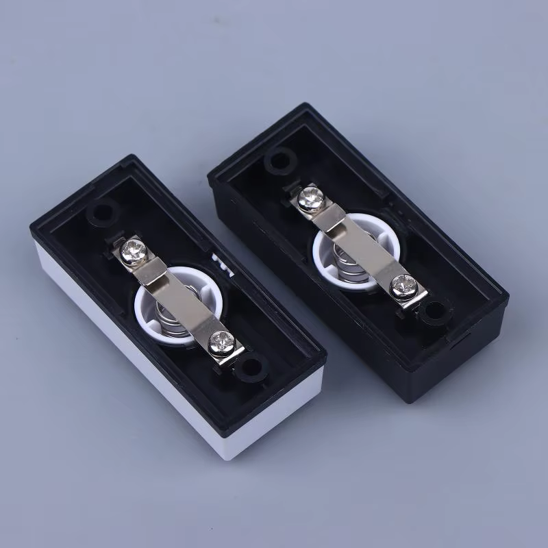 Câblage cloches de porte boutons poussoirs interrupteurs de sonnette muraux bouton de cloches de porte éclairé pour la plupart des carillons de cloches de porte