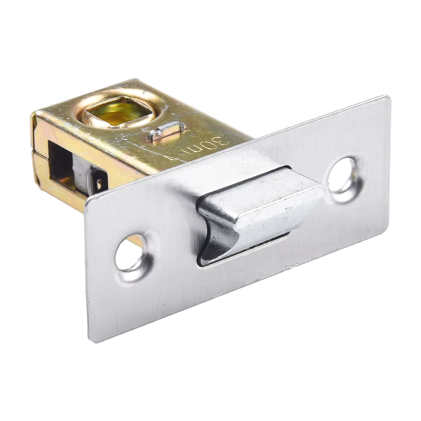 Loquet tubulaire de porte Mortice, installation de boulon interne, loquet à ressort plat pour utilisation avec leviers de porte avec boulon à travers la installation, Imp domestique