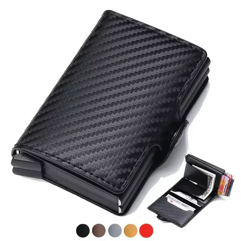 Portefeuille pour cartes de grande capacité pour hommes – Protection antivol