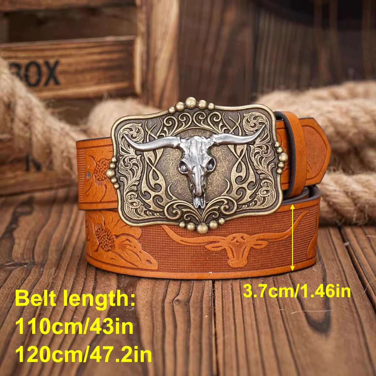 Ceinture Western pour Jeans pour Hommes et Femmes