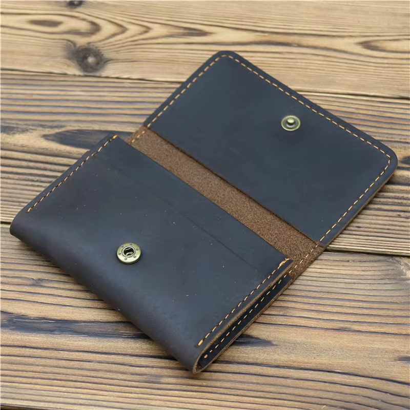 Porte-cartes de crédit vintage pour hommes