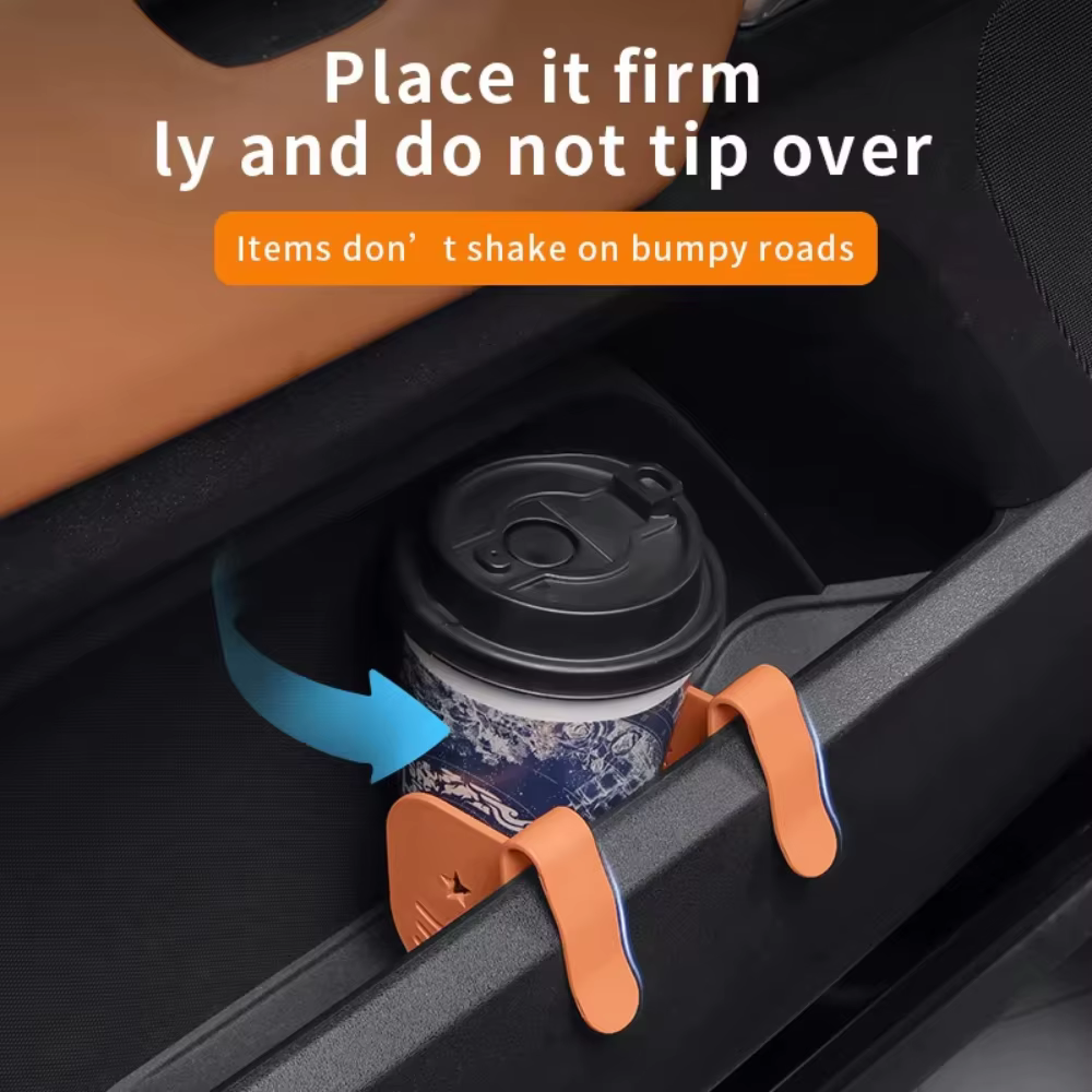 Lot de 3 séparateurs de rangement ajustables pour compartiments de porte de voiture, accessoires d'organisation automobile