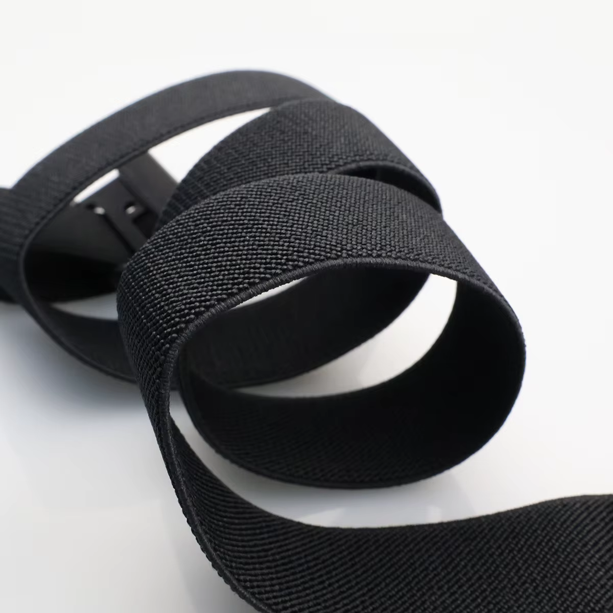 Ceinture élastique décontractée de couleur unie