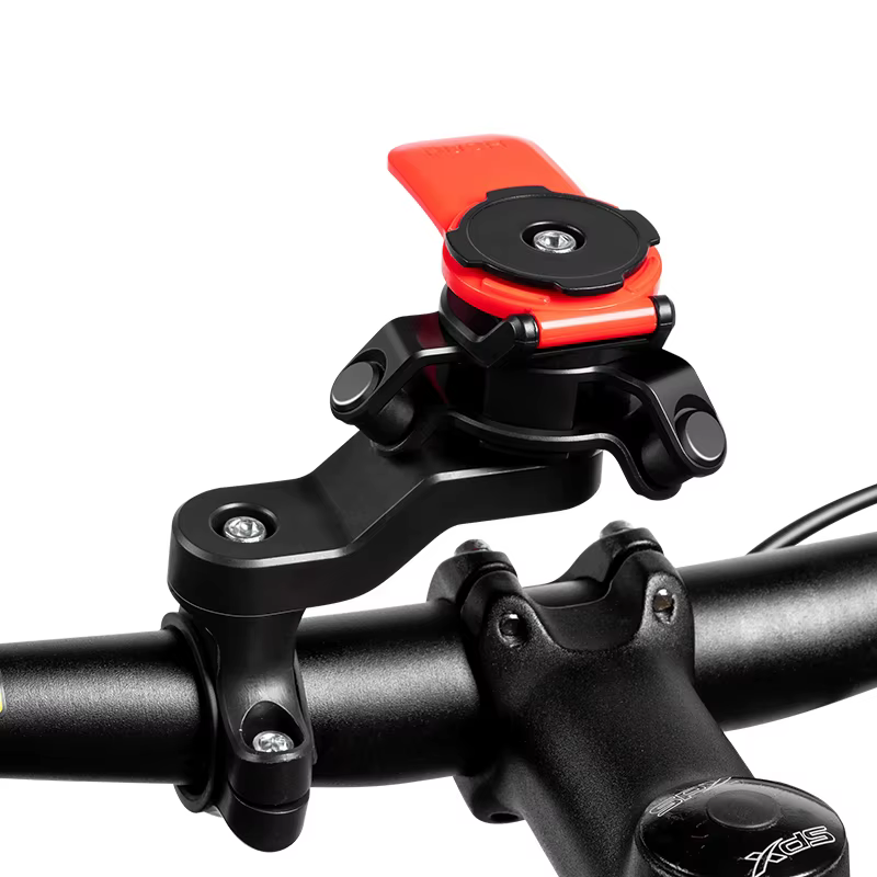 Support de téléphone pour moto, support de navigation pour vélo 360° °   Support de téléphone universel rotatif pour vélo, détachable et réglable.