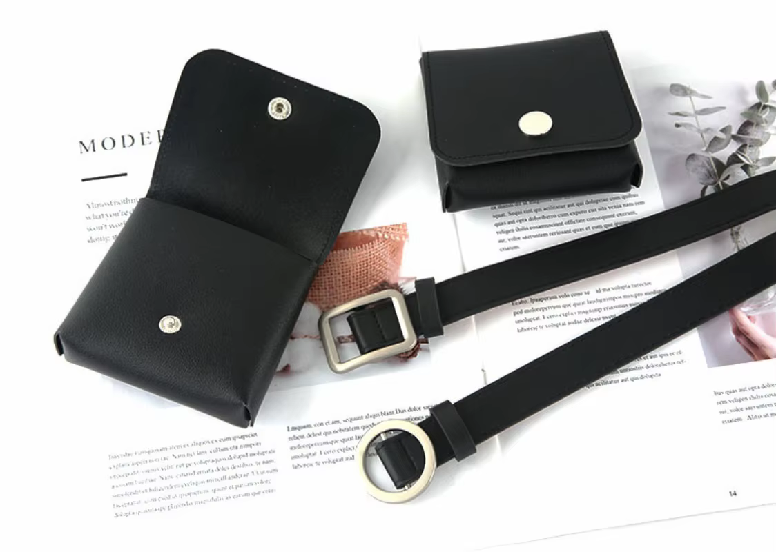 Ceinture en cuir tendance pour femme
