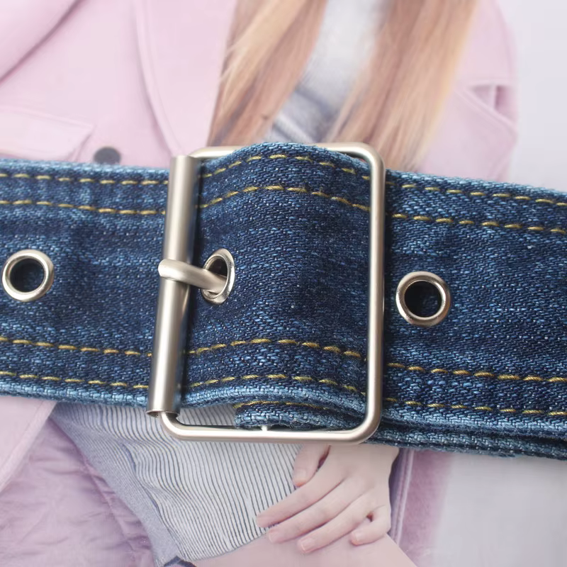 Ceinture en jean pour femme
