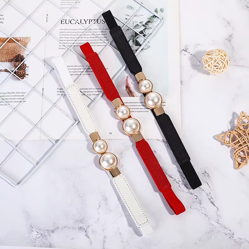Ceinture élastique élégante pour femmes