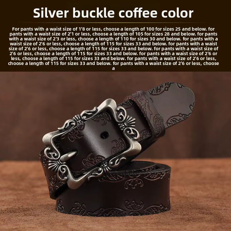 Ceinture en cuir pour femmes