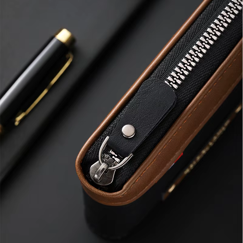 Portefeuille court rétro pour homme